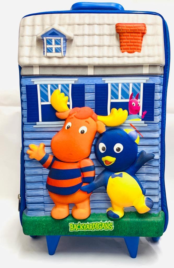 MOCHILA CON CARRO RIGIDA BACKYARDIGANS