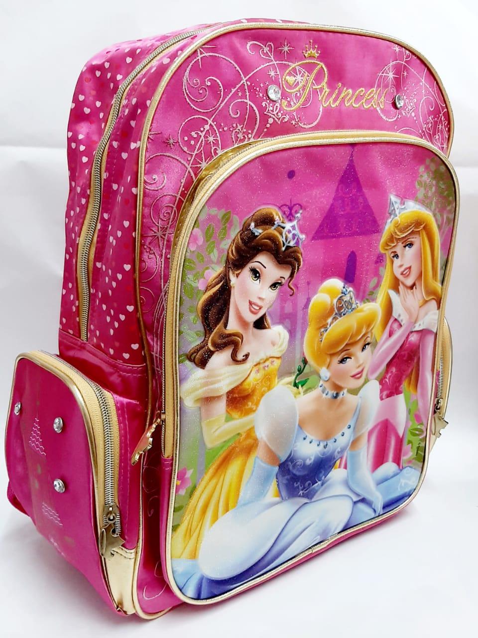 MOCHILA ESPALDA PRINCESA C/BOLSILLO