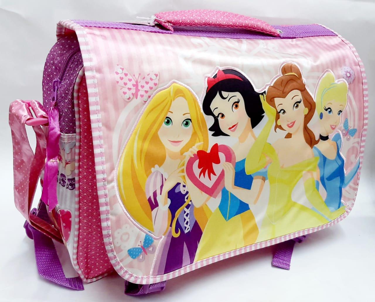 MOCHILA MORRAL PRINCESAS C/BOTONES