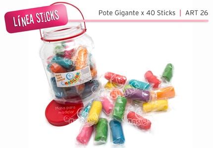 MASILINA STICKS EN POTE X 40