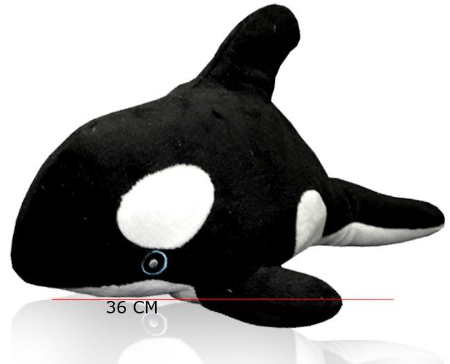 ORCA DE PELUCHE 36CM