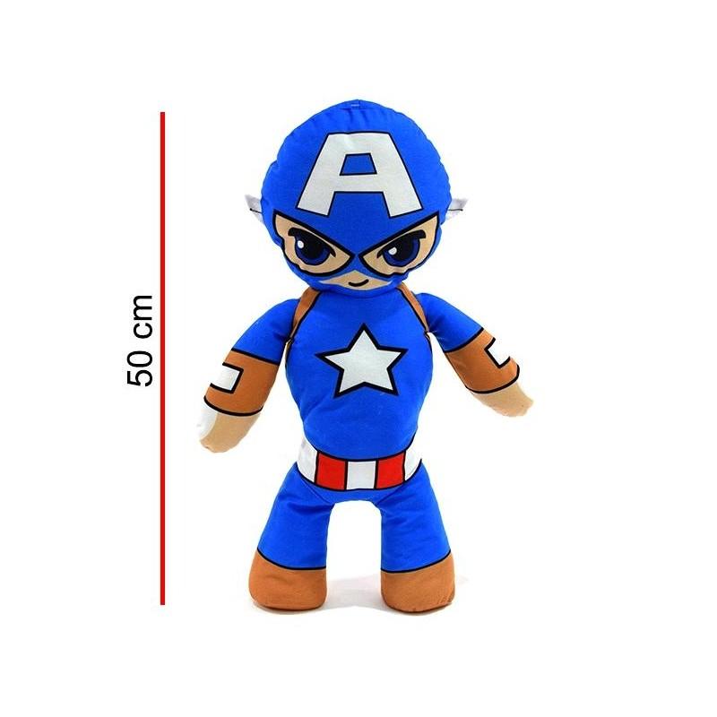 CAPITAN AMERICA DE PELUCHE 50CM