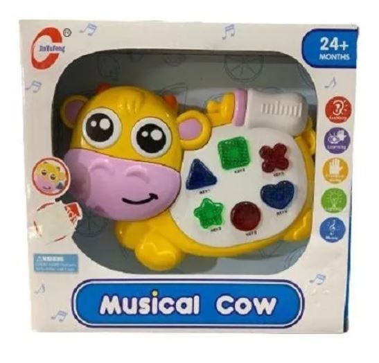 TABLA MUSICAL VACA C/LUZ (ZT1310432M)