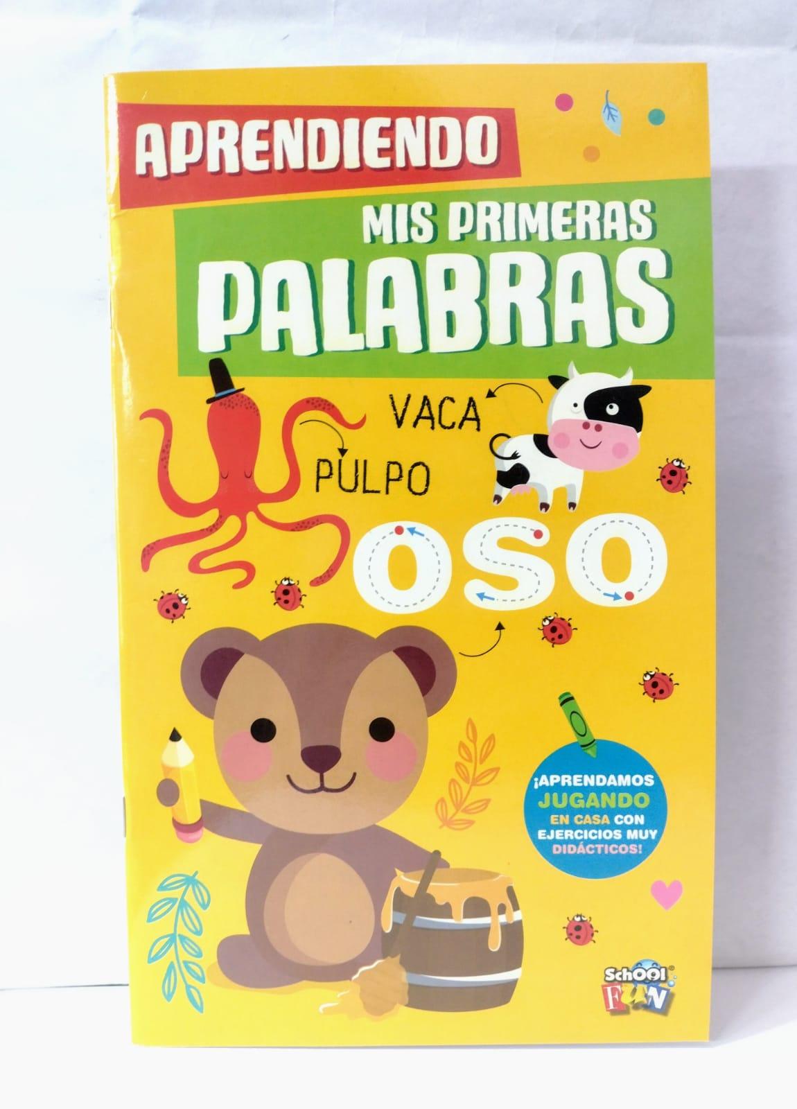 LIBRO APRENDIENDO MIS PRIMERAS PALABRAS