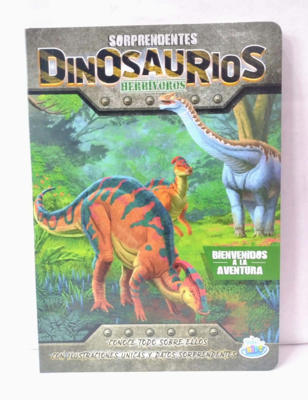 LIBRO DINOSAURIOS HERVIVOROS