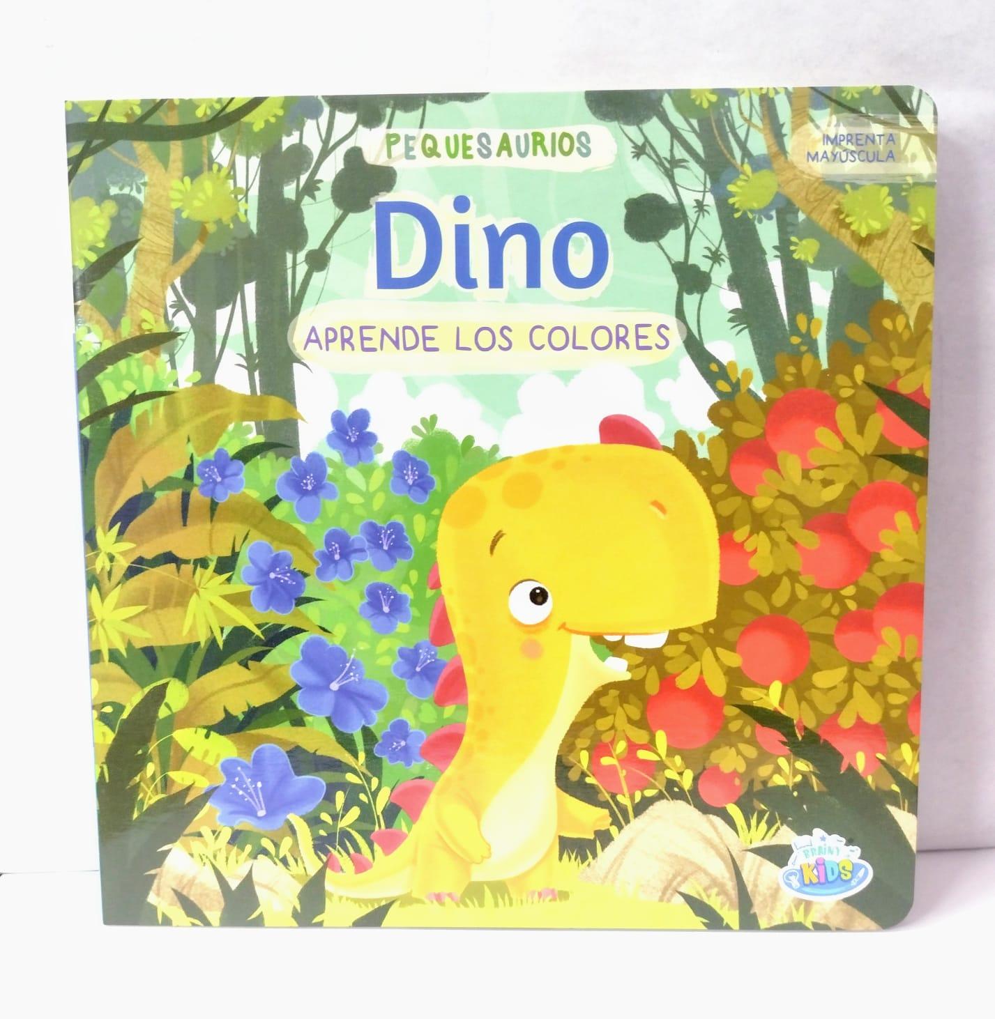 LIBRO DINO APRENDE LOS COLORES