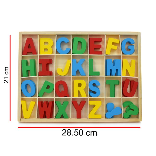 LETRAS DE MADERA EN CAJA