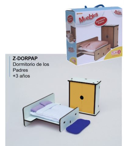 MUEBLES MADERA DORMITORIO PADRES
