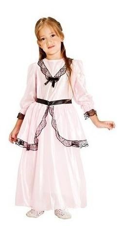 DISFRAZ DAMA ANTIGUA ROSA - FUCSIA - TALLE 4