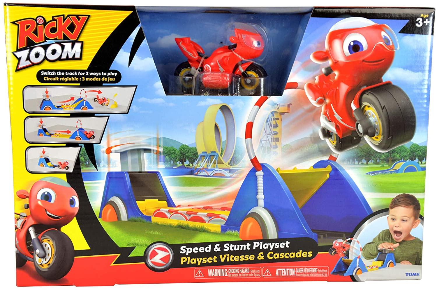 RICKY ZOOM PLAY SET CON LANZADOR