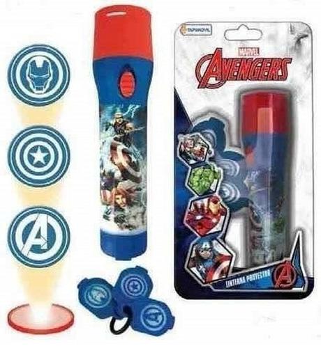 LINTERNA CON PROYECTOR AVENGERS