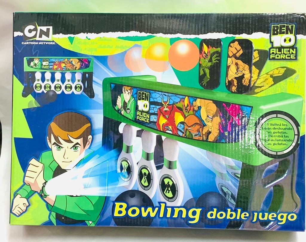 BOWLING DOBLE JUEGO BEN 10