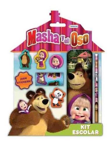 SET ESCOLAR EN BLISTER MASHA Y EL OSO