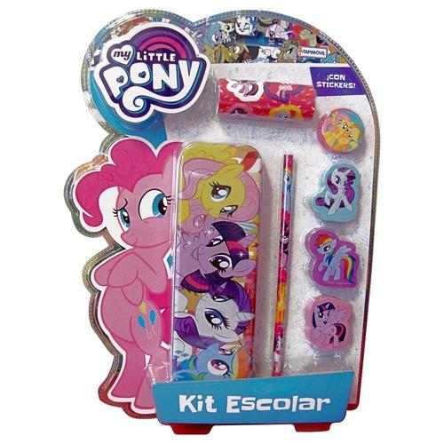 SET ESCOLAR EN BLISTER MY LITTLE PONY