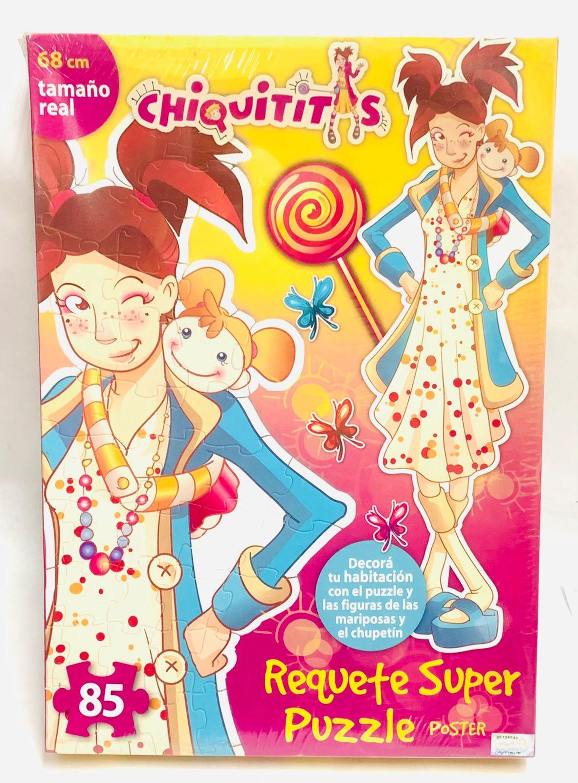 PUZZLE ROMPECABEZAS GIGANTE X 85 PIEZAS CHIQUITITAS
