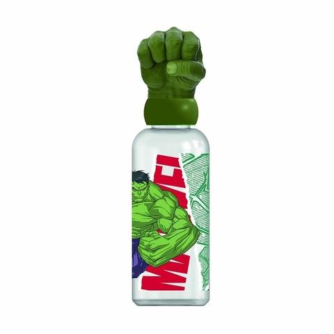 BOTELLA TRITAN TAPA PUÑO HULK