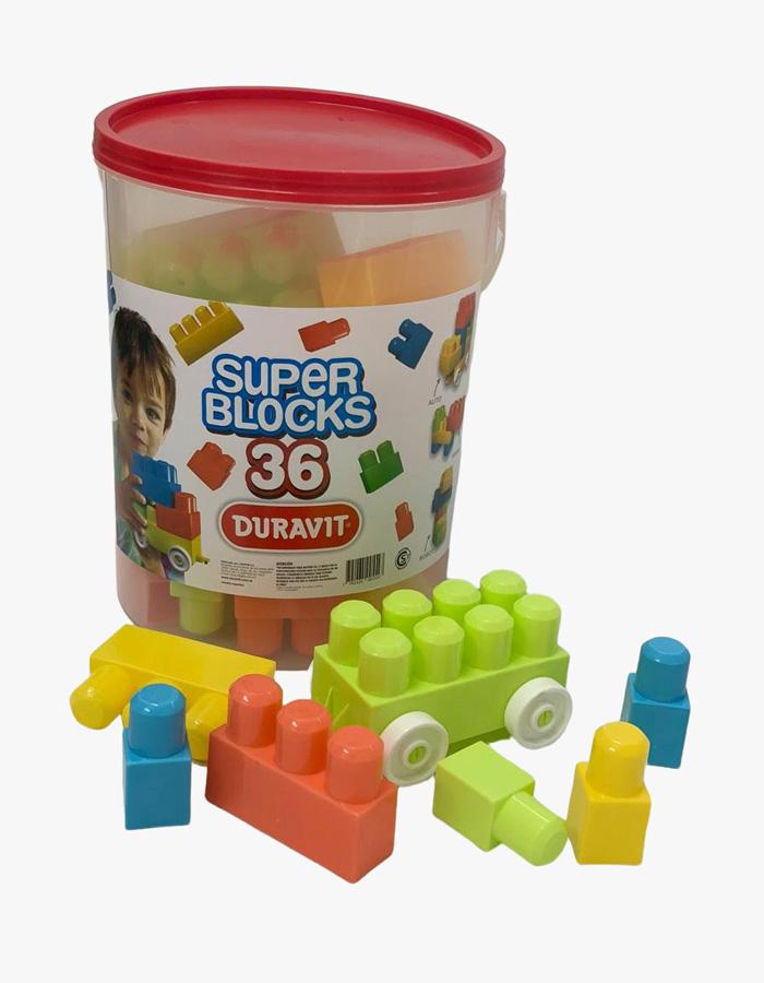 BALDE BLOCKS X 36 PIEZAS GRANDE