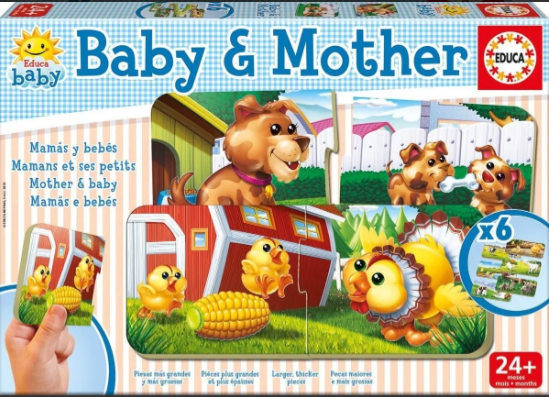 BABY AND MOTHER  ASOCIACION  X 6