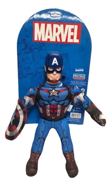 MUÑECO CAPITAN AMERICA SOFT DE PAÑO