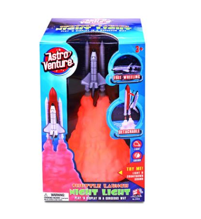 ASTRO VENTURE LANZADOR NAVE ESPACIAL CON LUZ