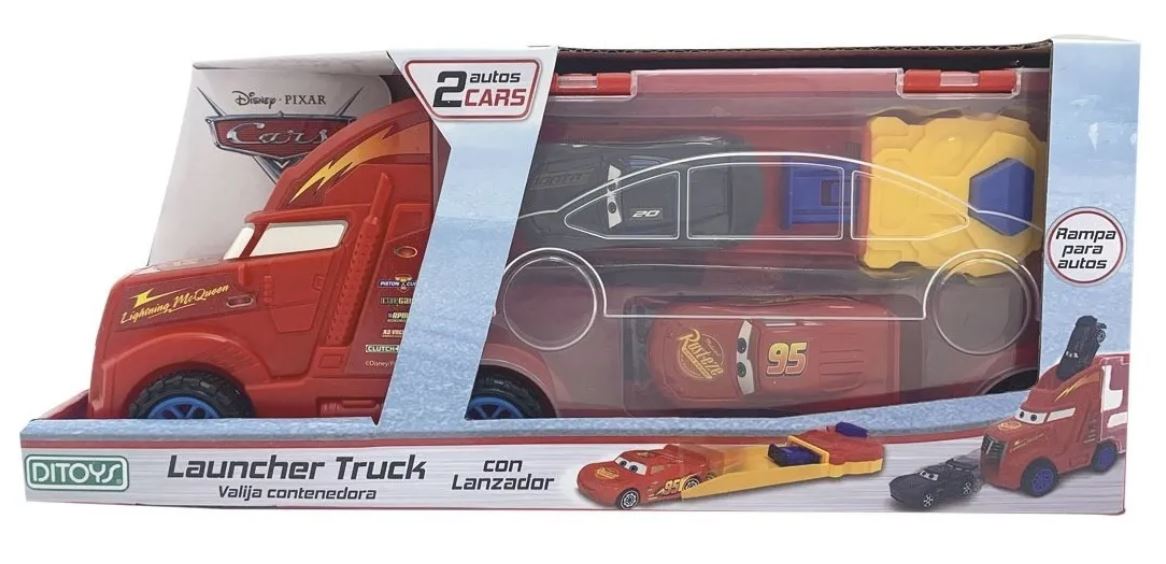CARS CAMION VALIJA CONTENEDORA CON LANZADOR