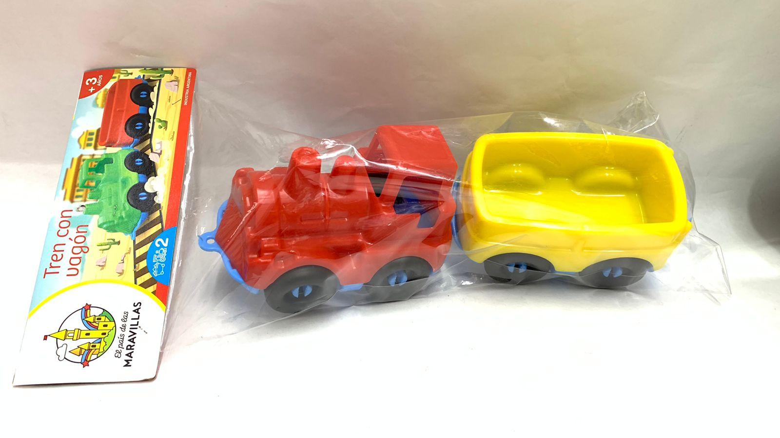 TREN CON VAGON EN BOLSA