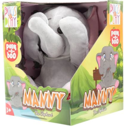 PUGS AT PLAY ELEFANTE MANNY HABLA Y CANTA