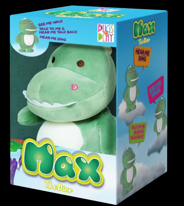 PUGS AT PLAY DINOSAURIO MAX HABLA Y CAMINA