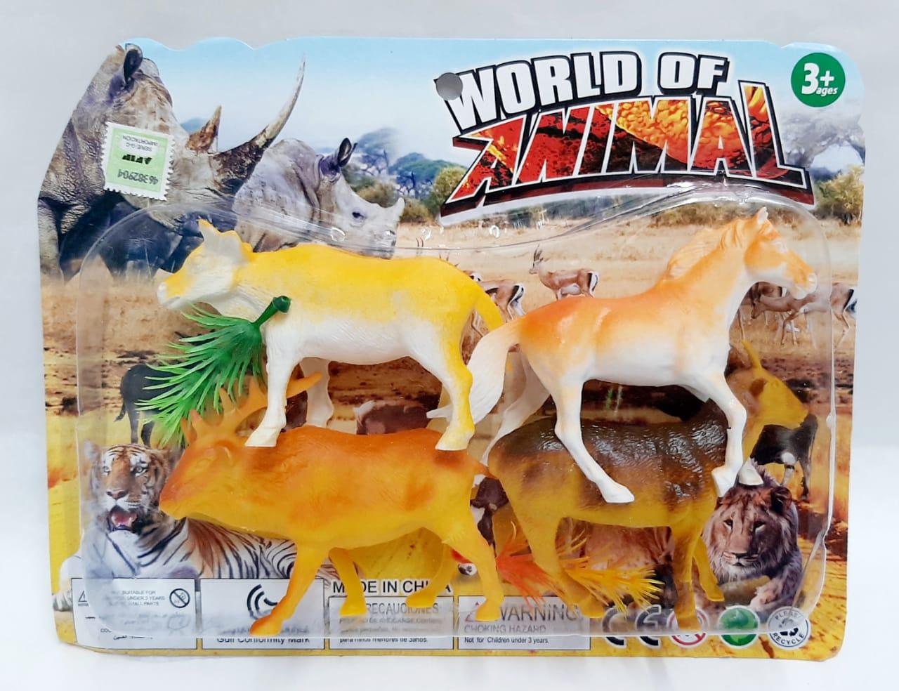 ANIMALES DE GRANJA X4 EN BLISTER
