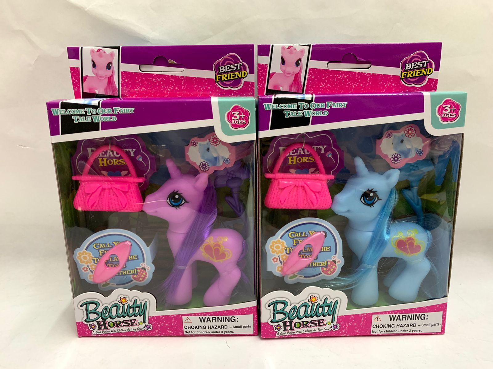 PONY CON ACCESORIOS EN CAJA CHICO