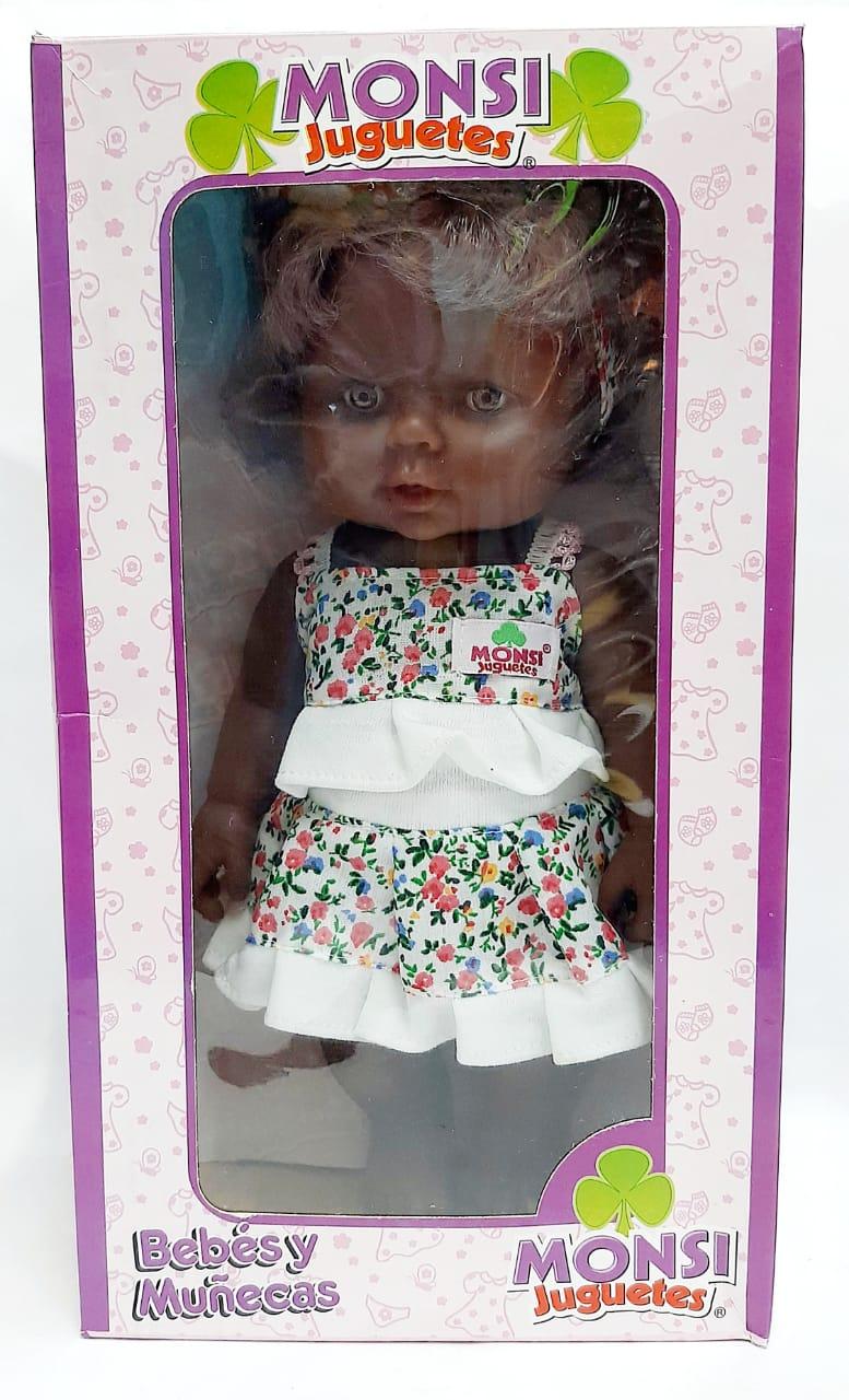 MUÑECA JOSEFINA CHOCOLATE EN CAJA 29 CM