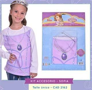 KIT REMERA Y CORONA PRINCESA SOFIA