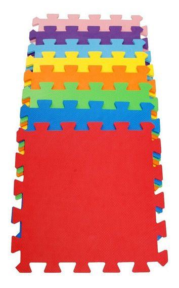 PISO GOMA EVA 50 X 50 15 MM - COLORES SURTIDOS
