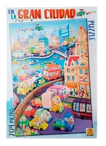 PUZZLE 204 PZS EN LA GRAN CIUDAD