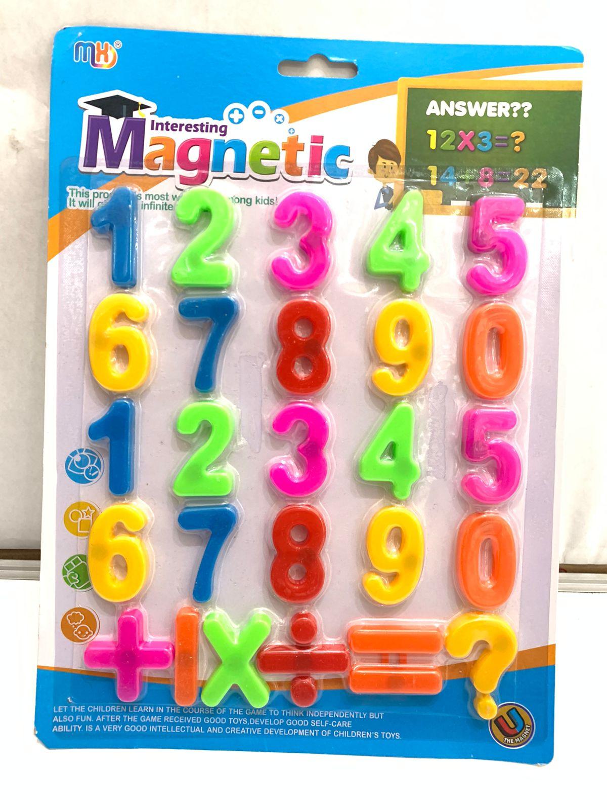 NUMEROS IMANTADOS EN BLISTER 61514