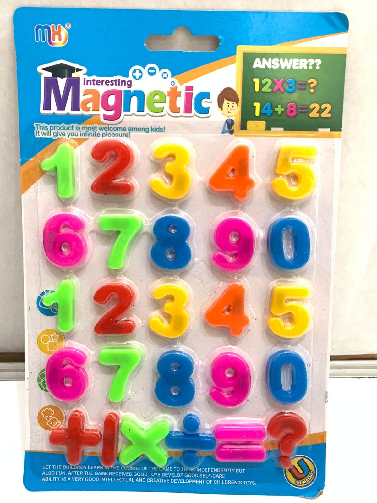NUMEROS IMANTADOS CHICOS 61513
