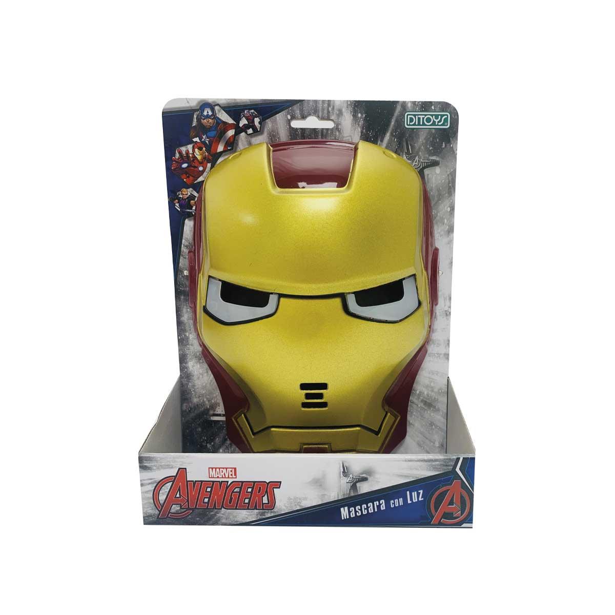 MASCARA CON LUZ IRON MAN