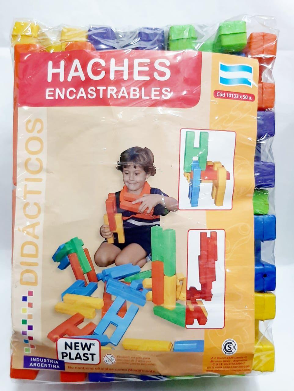 HACHES X 50 PIEZAS EN BOLSA