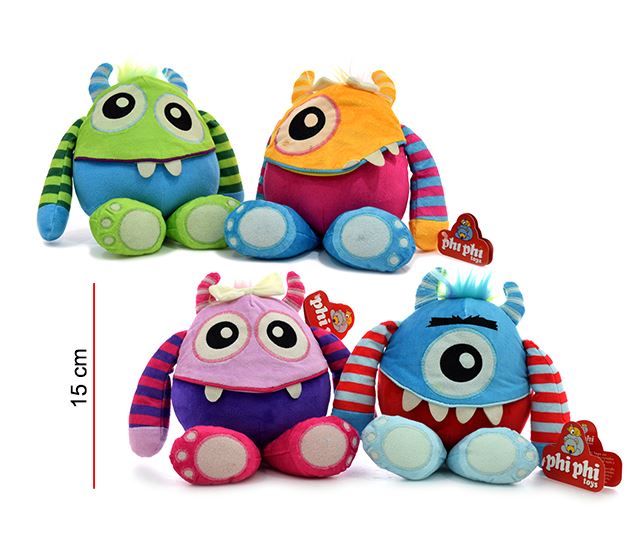 MONSTRUITOS LUMINOSOS DE NOCHE - 4 MODELOS