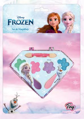 COSMETICO MAQUILLAJE DIAMANTE FROZEN EN BLISTER
