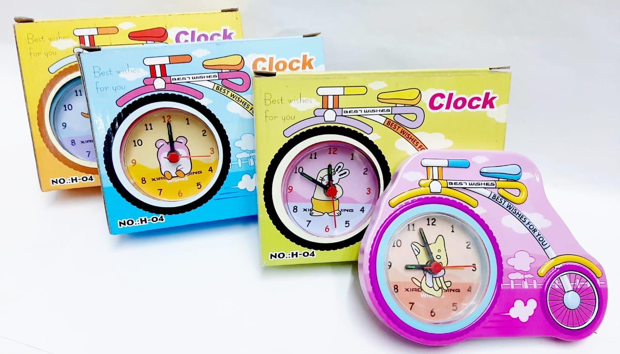 RELOJ DESPERTADOR BICICLETA DE METAL