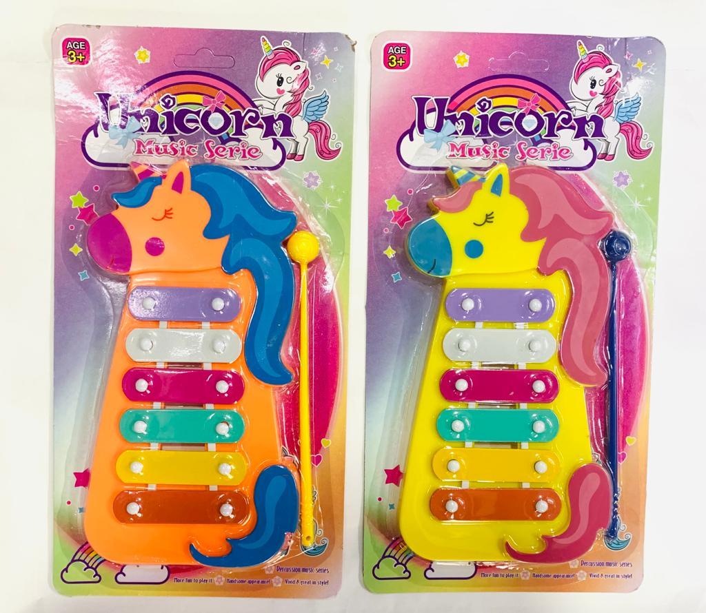 XILOFON UNICORNIO EN BLISTER