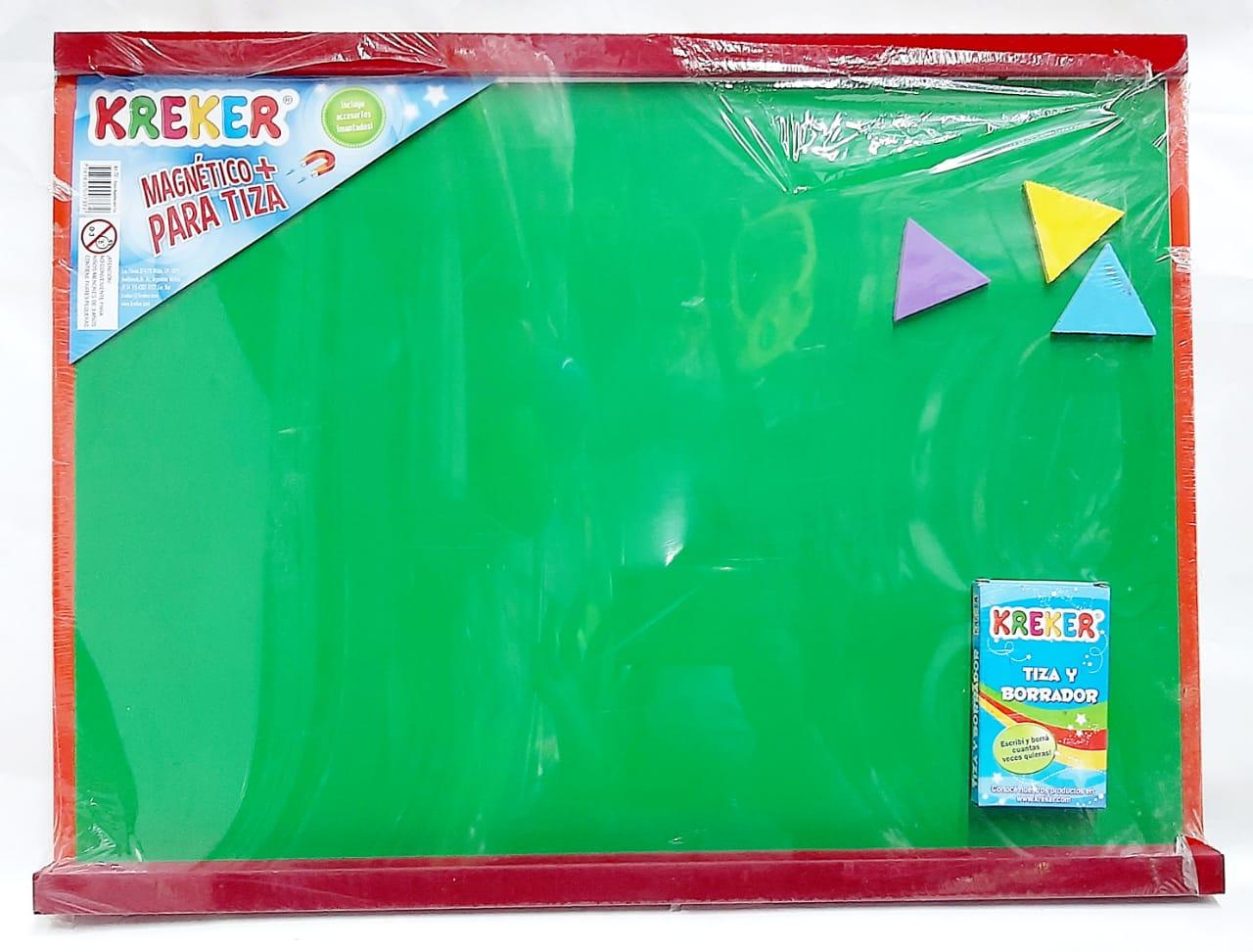 PIZARRON MAGNETICO - TIZA 55 X 40 CM