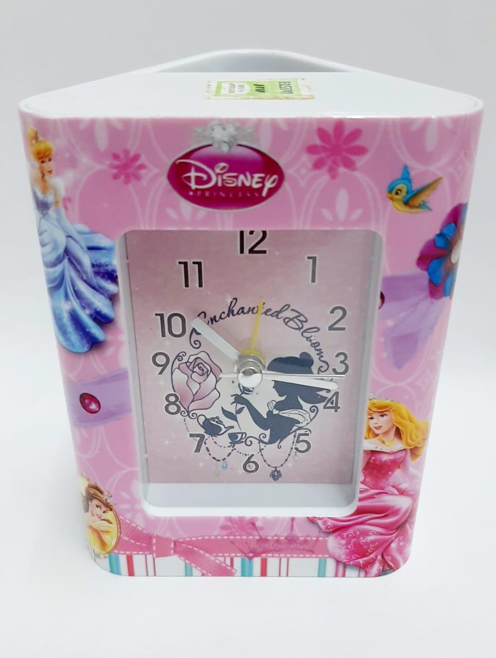PORTA LAPIZ CON RELOJ PRINCESA