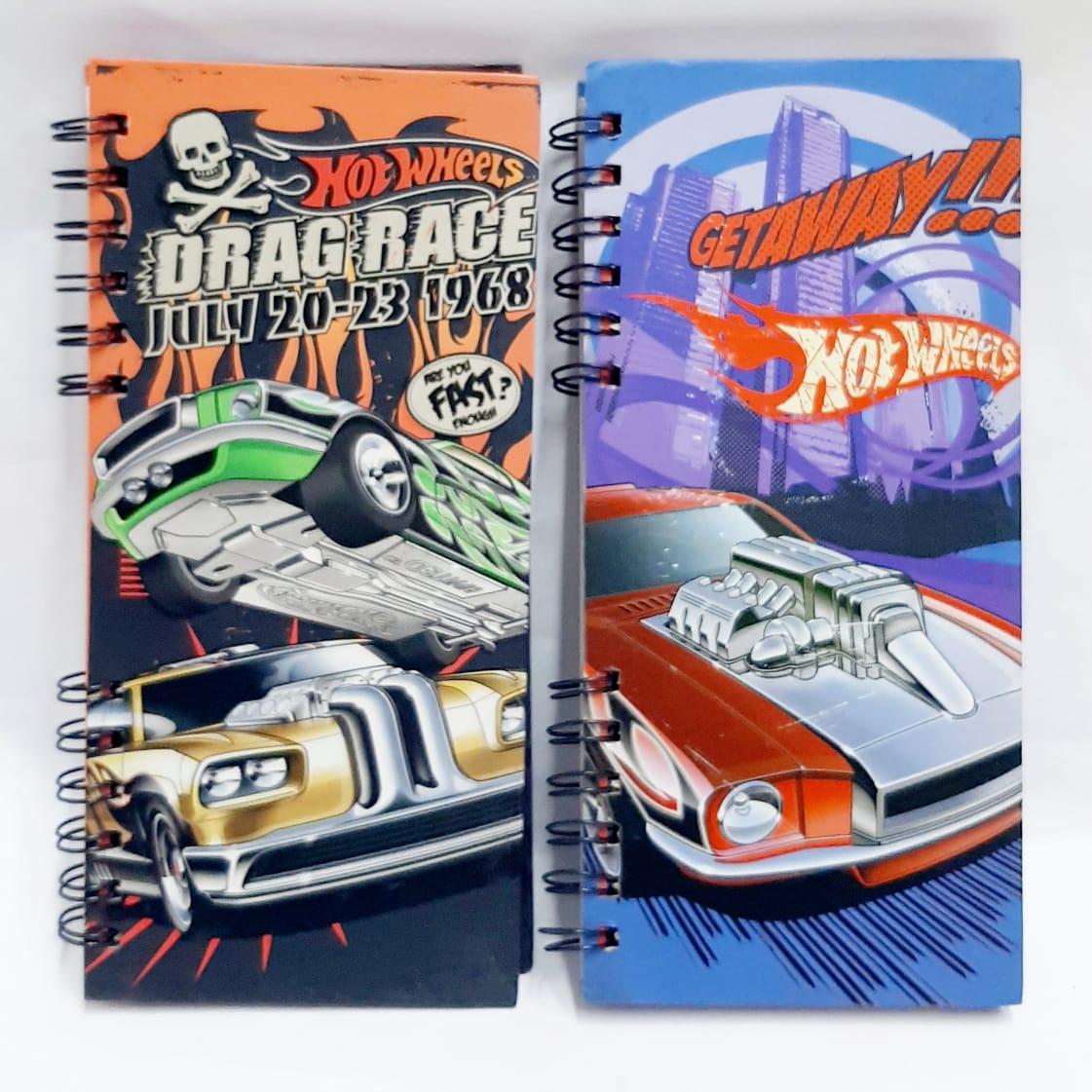 LIBRETA DOBLE ESPIRAL HOT WHEELS 24 CM