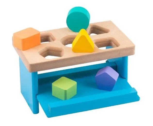 BANCO DE ENCASTRE MADERA EN CAJA
