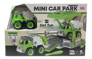 DIY CAMION MINI PARK DESARMABLE VERDE