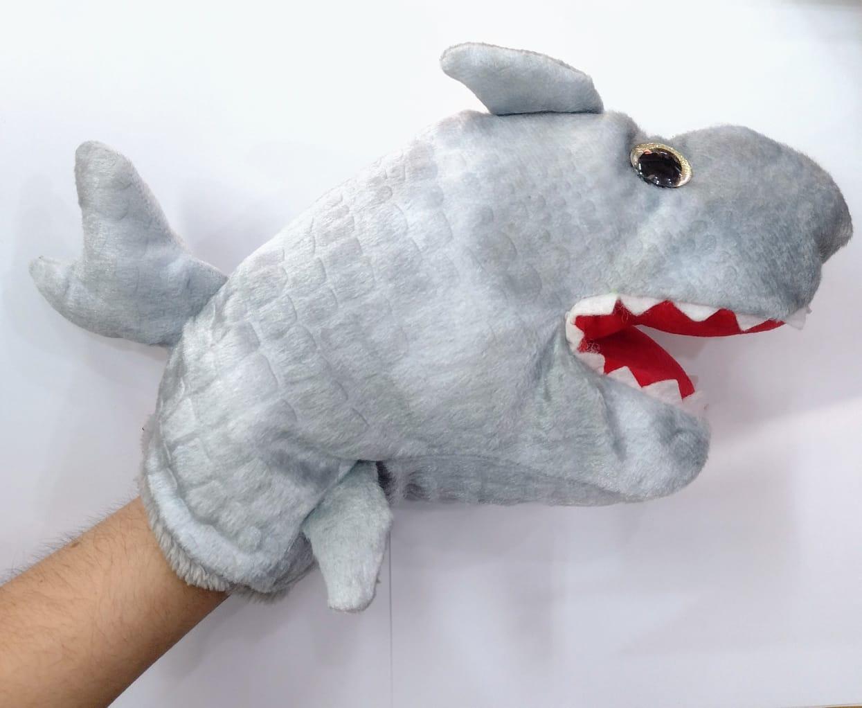 TITERES DINOSAURIOS - TIBURON OJOS BRILLOSOS 21CM