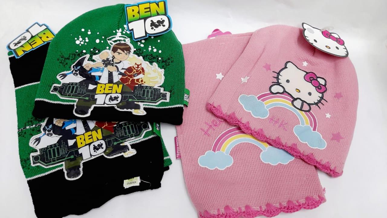 SET GORRO Y BUFANDA - MODELOS SURTIDOS