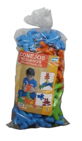 CONEJOS MEDIANOS X 50 PZAS EN BOLSA